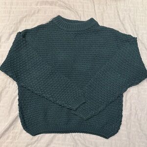 Women's Universal Thread Teal Sweater